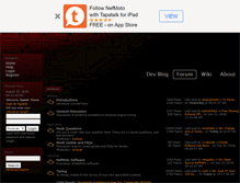 Tablet Screenshot of nefmoto.com
